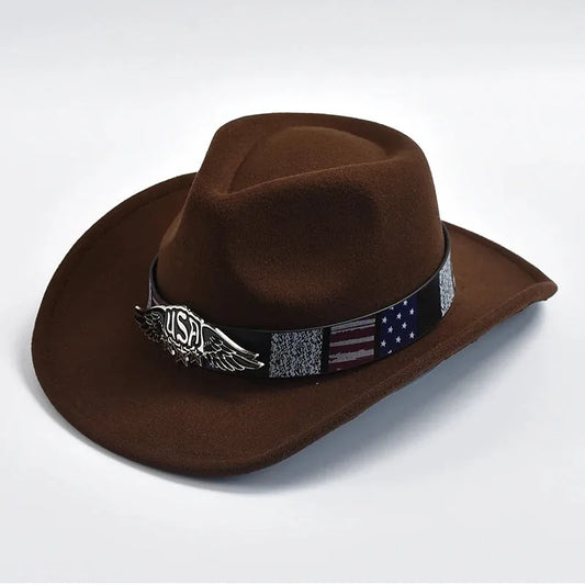 Chapeau Western USA Métallique by Western Cowboy