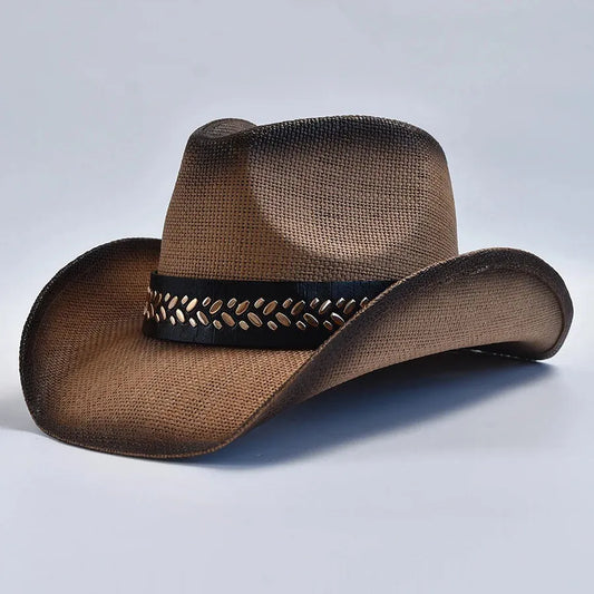 Chapeau Western Tissé – Style Moderne & Aéré by Western Cowboy
