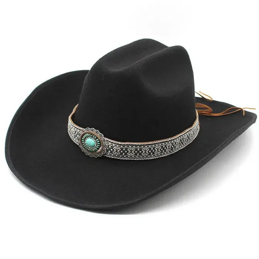 Chapeau de Cowboy Western Turquoise by Western Cowboy