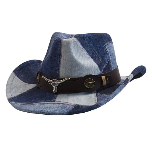 Chapeau western en jean by Western Cowboy