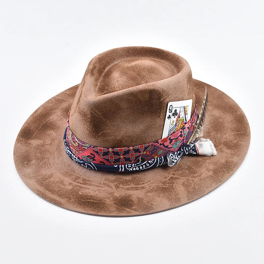 Fedora en laine vintage by Western Cowboy